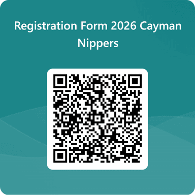 QR code for Cayman Nippers registration form
